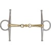 FULL CHEEK CURVED COPER MIX MOUTHPIECE SNAFFLE LOZENGE LINK HORSE