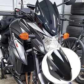 SHINKXMT Motorcycle Windshield Windscreen Wind Deflector Wind Screen Deflector Protector Fairing for SU-ZU-KI GSX-S 750 GS-XS 750 G-SXS 750 Accessories 2017-2023 (Black Smoke)