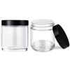 4 oz Glass Jars with Lids, Tecohouse Clear Glass Jars