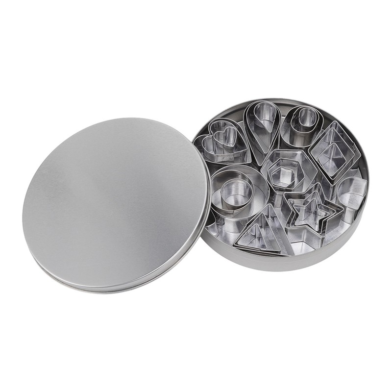127pcs Polymer Clay Cutters Set Stainless Steel DIY Handcraft Polymer