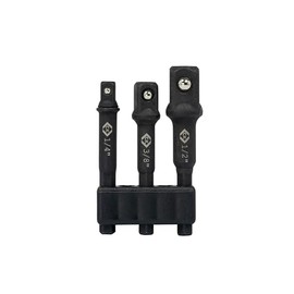 C.K Vorteck Impact Socket Adaptors, 65 mm, 3-pcs