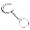 Snaffle Bit Keychain Horseshoe Shaped Keychain Horse Bits Keychain for