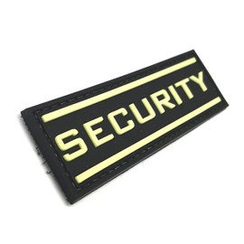 Security Glow in the Dark Airsoft Paintball PVC Morale Patch
