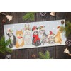 Bothy Threads Counted Cross Stitch Kit - Festive Felines