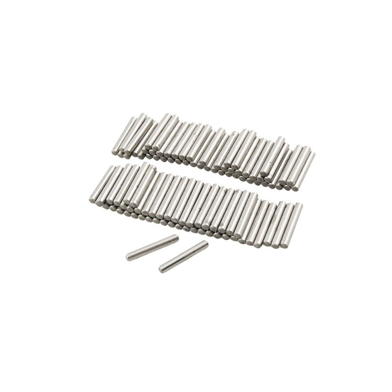 sourcingmap 100 Pcs Stainless Steel 2.4mm x 15.8mm Dowel Pins