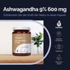 Vitaler's Ashwagandha 9% Extract 600 mg - 60 Capsules, Vegan,