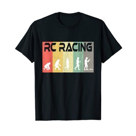Funny Vintage RC Racing Evolving Radio Control RC Car T-Shirt