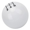 M12x1.25 Gear Shift Knob Head 5Speed WearResistant Circular Shift Knob