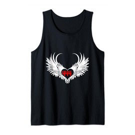 Angel Number 444 With Heart And Wings Of Angel Tank Top