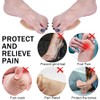 3 Pairs of Forefoot Pads, Reusable Bunion Pads, Forefoot, Non-Slip
