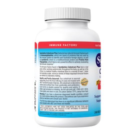 Symbiotics Symbiotics Colostrum 240ct Vegetable Capsules - Immunity Support - Lactoferrin Supplement & Colostrum Protein with Immunoglobulin - 25% lgG Antibodies - Gluten Free