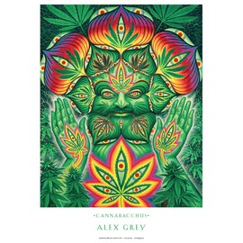 Alex Grey - Cannabacchus - Poster