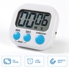 Digital Kitchen Timer Magnetic Backing Stand, Timers for Baking, Kitchen,