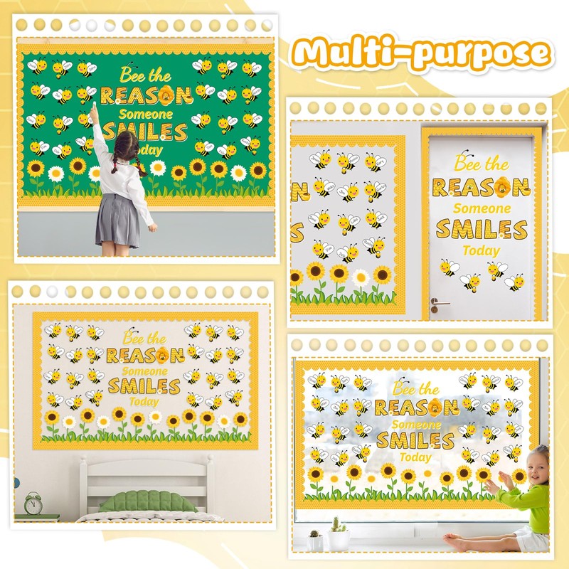Bee Classroom Bulletin Board Decoration Bee The Reason Someone Smiles