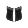 Motorcycle Rear Tail Spoiler Wing Fairing,ABS Carbon Fiber, Compatible with