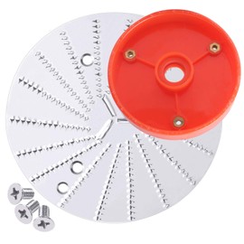 Replacement Blade with Base Compatible with Jack Lalanne Power Juicer, 𝑺𝒕𝒆𝒆𝒍 𝑩𝒍𝒂𝒅𝒆, Replace for E1188 E1189 CLASSIC PRO DELUX Juicer Repalcement Parts(NOT FIT CL-003AP)