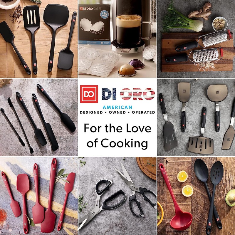 DI ORO Silicone Blender & Jar Spatulas - Heat Resistant