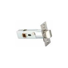 Emtek EM28PVL238R15A Emtek EM28PVL238R 28 Degree Privacy Latch with 2-3/8 Inch Backset and Radius Cor