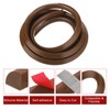 uxcell Flexible Molding Trim, 118 Inch Flexible Quarter Round Molding