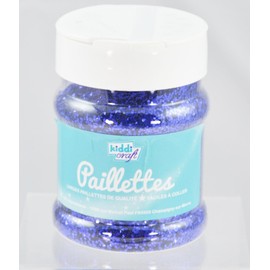 KIDDICRAFT Large Glitter Salt Shaker, 150 g, Blue