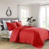 Queen Linens 3PCS Cotton Christmas Tree Oversized Bedspread Set Coverlet