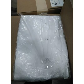 Uniform Advantage Lydia's Uniforms TL4142, Scrubs Tops, 3X, White (Pack of 3)