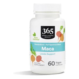 365 By Whole Foods Maca Estandarizada 60 Cápsulas Veganas