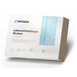 Food Allergy Test - Self Test Convenient for Home - Includes Lab Report on Possible Food Allergies - Verisana