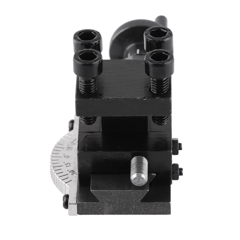 30 Degree Rotatable Mini Lathe Tool Holder Accessory, Tungsten Steel,