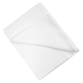 Muslin Cloths for Baby, Baby Muslin Squares, Burp Cloths for Baby Boys & Girls, Swaddle Wrap, White, 3 Pack