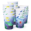 PARTY PARTY 16 Iridescent Underwater Party Cups Glitter Fish Paper