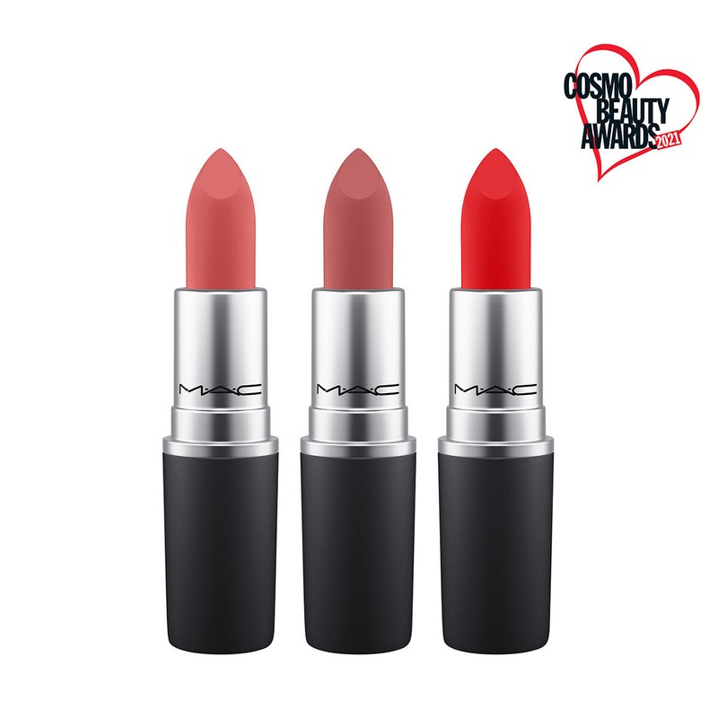 MAC [24AWD] Powder Kiss Lipstick, Mandarin O / 맥 [24AWD]파우더