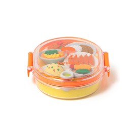 Beams Japan Stationery iwako Special Order Funny Eraser, Bento Box, Popular Menu, orange