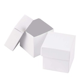 Hortense B. Hewitt Two-Piece Favor Boxes, 2-Inch, Ivory Shimmer, 25 Count