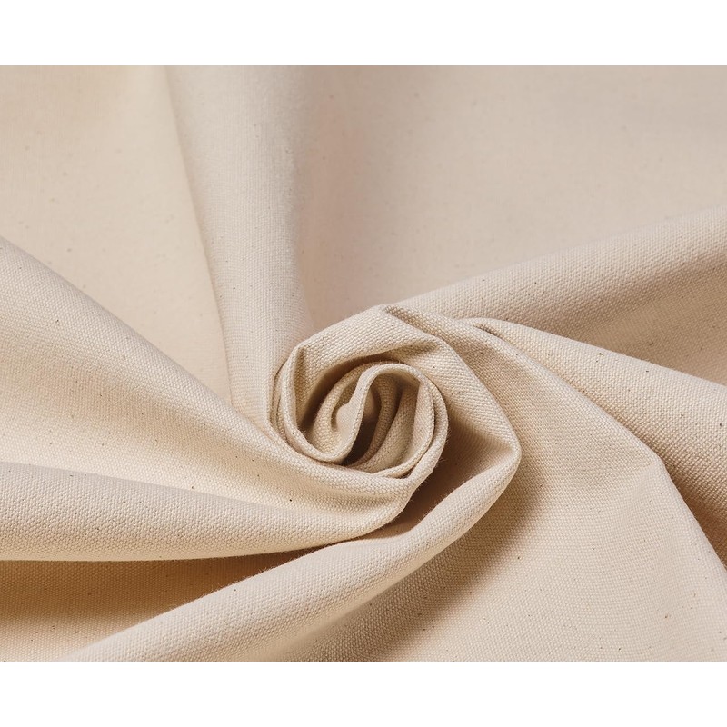 Premium Beige Cotton Canvas Sail Shade - UV Protective Outdoor