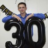 32nd Birthday Decoration - Black & White Party Decor for