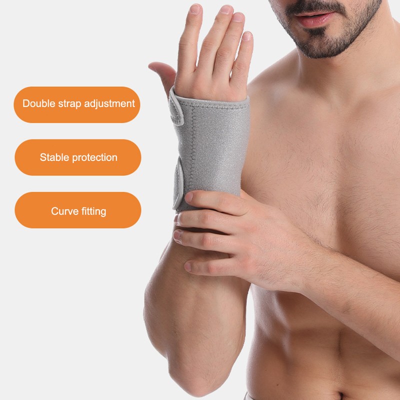 2 Pcs Wrist Brace with Steel Plate for Carpal Tunnel