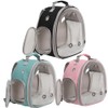 Hamster Backpack Carrier, Bearded Dragon Carrier Backpack with Clear Bubble