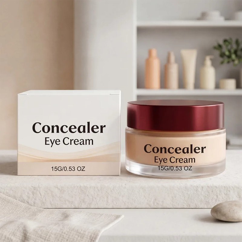Crema Correctora De Ojos Hidratante Ligera Para El Área De