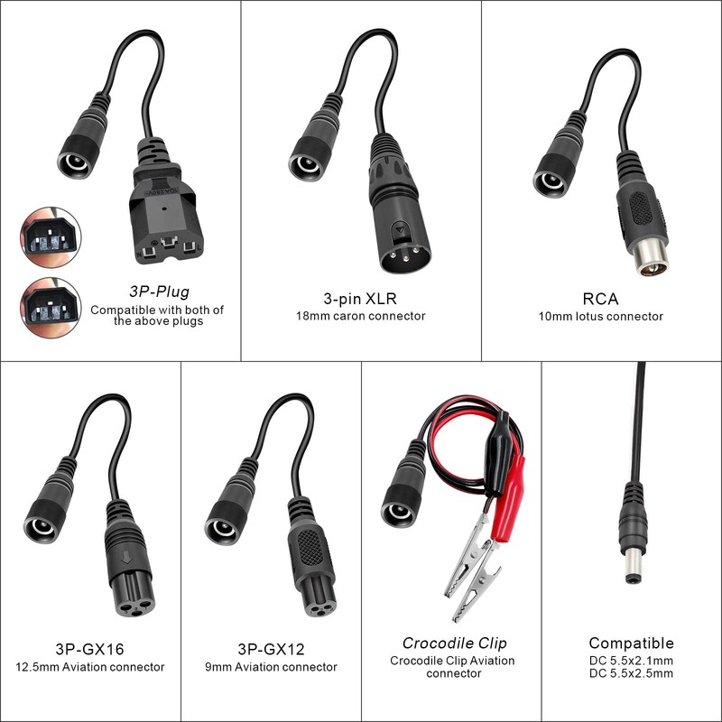 36V 3A Lead Acid Battery Charger for GT GT750 IZIP