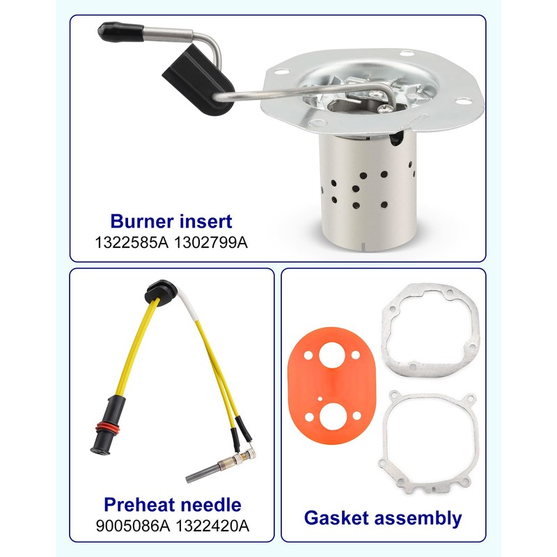 ANODZU Upgrade 12V Parking Heater Service Kit Diesel Heater Burner