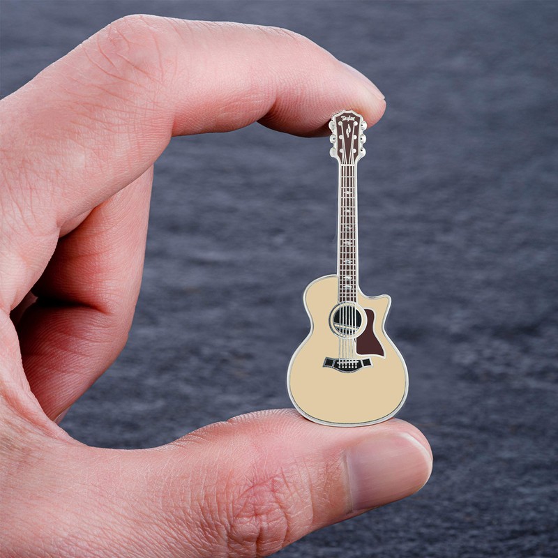 Geepins Enamel Guitar Pins, Metal
