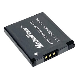 [Canon NB-11L Battery Combo Pack] Rechargeable A+ Li-ion 3.7V Battery for Canon NB-11LH PowerShot SX400 A2300 A2400 A2500 A3400 A4000 SX410 IS A2600 A3500 A4050 Digital Cameras