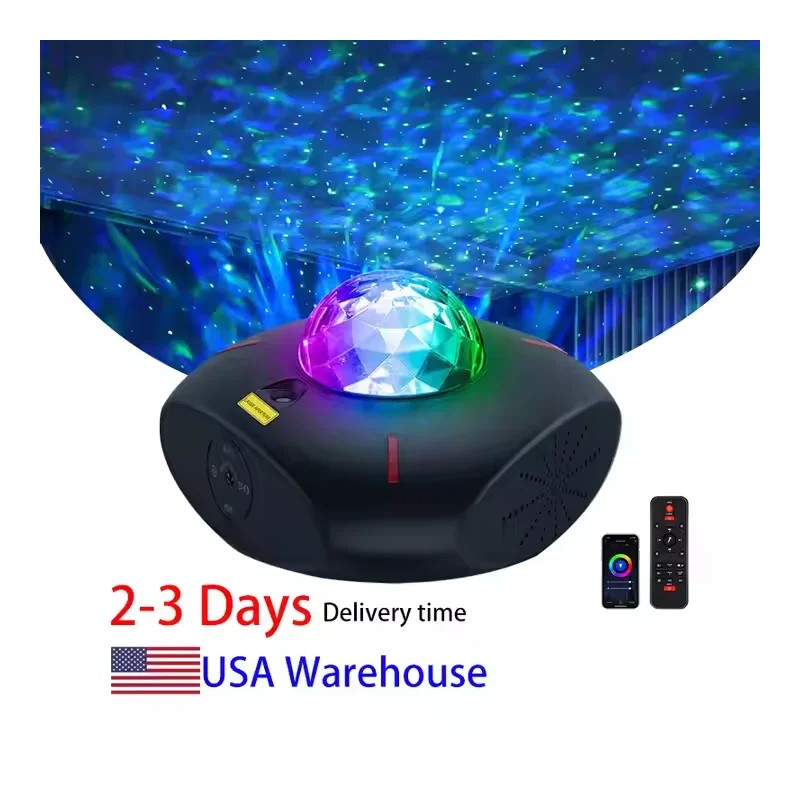 Bluetooth Music LED Luminous Projector for Children Powered by USB