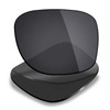 Mryok Polarized Replacement Lenses for Oakley Inmate - Stealth Black