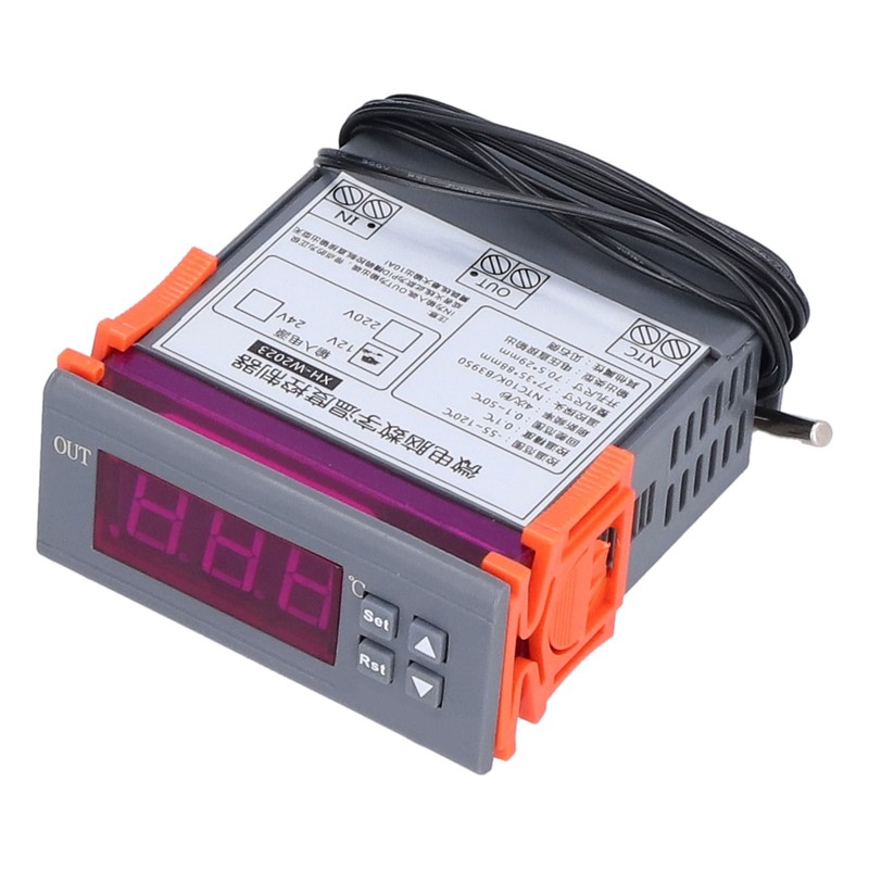 Temperature Controller Electric Digital Adjustable PID Control Switch DC 12V