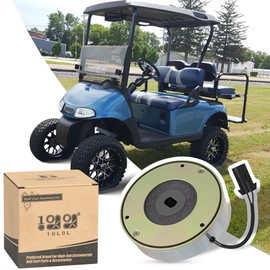 10L0L Upgraded Golf Cart Motor Brake for EZGO RXV (2008-2019) 48V Electric & Lithium Golf Carts - Replaces OEM Part #617766 & 610065 with Rapid Braking