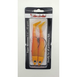 Sidewinder Weedless Minnows: Rhubarb Custard: 5.5 inch 40g