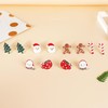 Tomovely 20 Pairs Christmas Earrings for Women Xmas Holiday Stu