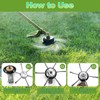 2025 Universal 6-Inch Trimmer Head - Steel Wire Replacement for